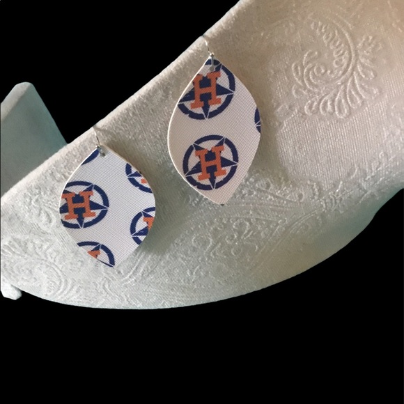 Houston Astros Earrings - Picture 1 of 2